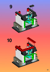 LEGO 6083 instructions page 23 – build guide