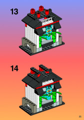 LEGO 6083 instructions page 25 – build guide