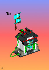 LEGO 6083 instructions page 26 – build guide