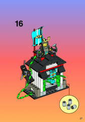 LEGO 6083 instructions page 27 – build guide