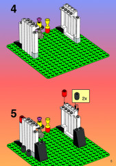 LEGO 6083 instructions page 5 – build guide