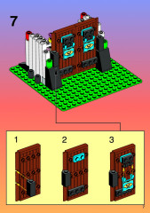 LEGO 6083 instructions page 7 – build guide