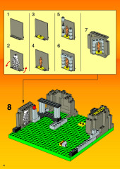 LEGO 6087 instructions page 10 – build guide