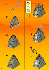 LEGO 6087 instructions page 16 – build guide