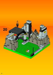 LEGO 6087 instructions page 18 – build guide