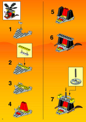 LEGO 6087 instructions page 4 – build guide