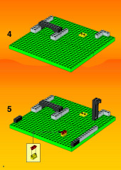 LEGO 6087 instructions page 8 – build guide