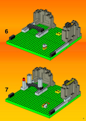 LEGO 6087 instructions page 9 – build guide