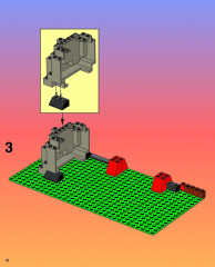 LEGO 6088 instructions page 10 – build guide
