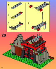 LEGO 6088 instructions page 20 – build guide