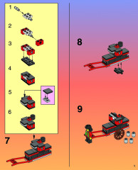 LEGO 6088 instructions page 5 – build guide