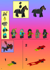 LEGO 6089 instructions page 2 – build guide