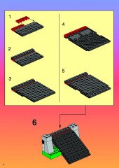 LEGO 6089 instructions page 6 – build guide