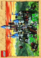 LEGO 6091 instructions page 1 – build guide