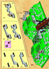 LEGO 6091 instructions page 13 – build guide