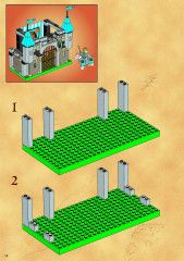 LEGO 6091 instructions page 14 – build guide