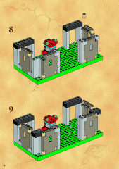 LEGO 6091 instructions page 18 – build guide
