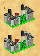 LEGO 6091 instructions page 19 – build guide