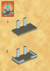 LEGO 6091 instructions page 28 – build guide