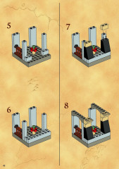 LEGO 6091 instructions page 42 – build guide