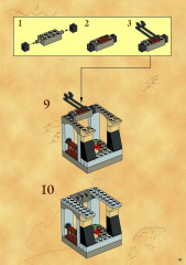 LEGO 6091 instructions page 43 – build guide