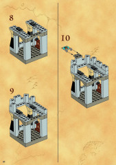 LEGO 6091 instructions page 50 – build guide