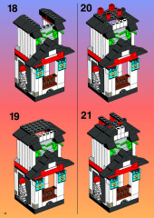 LEGO 6093 instructions page 12 – build guide
