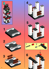 LEGO 6093 instructions page 14 – build guide