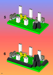 LEGO 6093 instructions page 18 – build guide