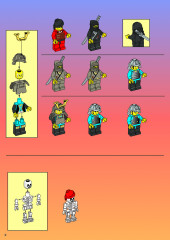 LEGO 6093 instructions page 2 – build guide