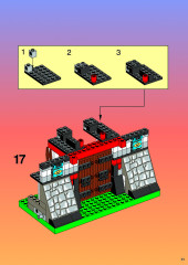 LEGO 6093 instructions page 31 – build guide