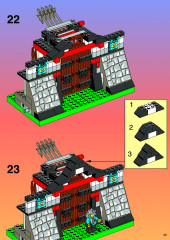 LEGO 6093 instructions page 35 – build guide