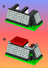 LEGO 6093 instructions page 40 – build guide