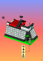 LEGO 6093 instructions page 43 – build guide