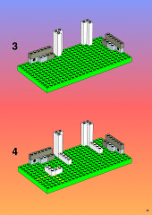LEGO 6093 instructions page 45 – build guide