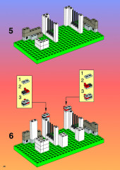 LEGO 6093 instructions page 46 – build guide