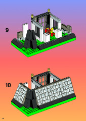 LEGO 6093 instructions page 48 – build guide