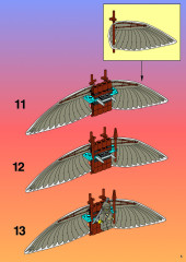 LEGO 6093 instructions page 5 – build guide