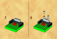 LEGO 6094 instructions page 11 – build guide