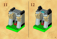 LEGO 6094 instructions page 15 – build guide