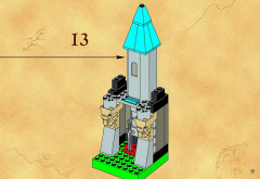 LEGO 6094 instructions page 17 – build guide