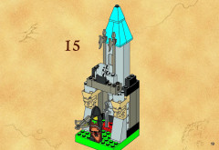 LEGO 6094 instructions page 19 – build guide