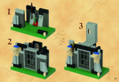 LEGO 6094 instructions page 21 – build guide