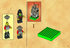 LEGO 6094 instructions page 3 – build guide