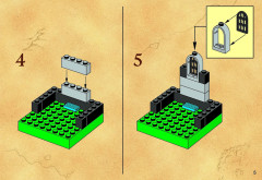 LEGO 6094 instructions page 5 – build guide
