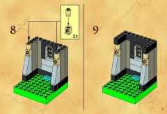 LEGO 6094 instructions page 7 – build guide