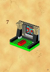 LEGO 6095 instructions page 13 – build guide