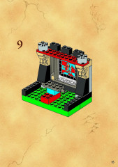 LEGO 6095 instructions page 15 – build guide