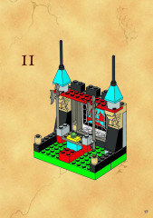LEGO 6095 instructions page 17 – build guide