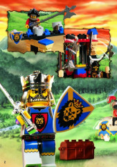 LEGO 6095 instructions page 2 – build guide